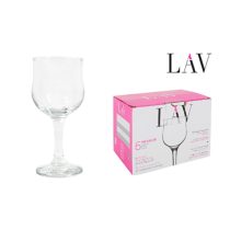   LAV 6 db üveg boros pohár készlet 2 dl Nevakar NEV533 22210S