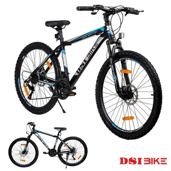 DSI Bike MTB 26" – 21 Sebességes Shimano Váltóval, Tárcsafékkel, Aluváz  261SMBLUE