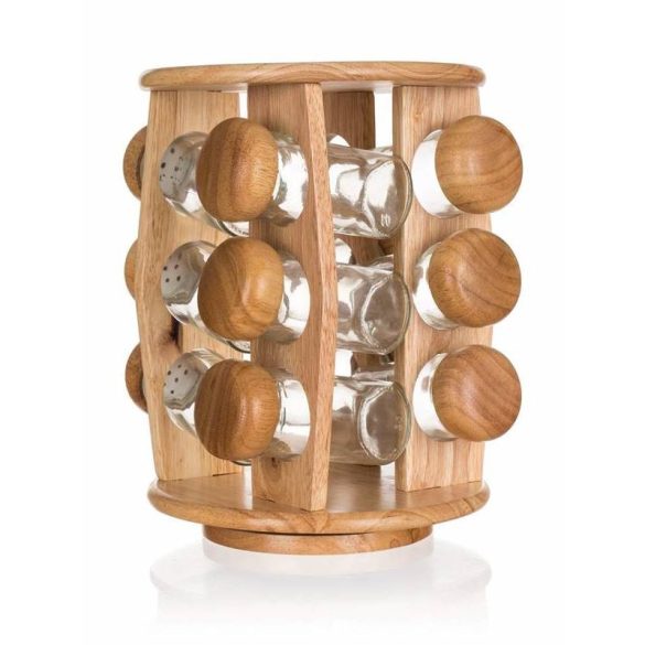 BRILLANTE Fa Fűszertartó Készlet (12 db-os) 27060112