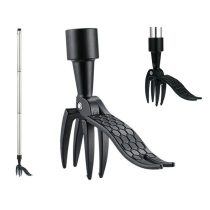   Kerti szerszám gyomláláshoz és gyommentesítéshez, fekete, 15x20x3,5cm 27306