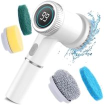 5 az 1-ben Akkus Elektromos Forgó Konyhai Kefe 27333_B