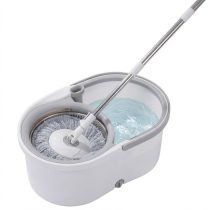   360 fokos forgófelmosó vödör készlet 2 darab mikroszálas párnával 27461