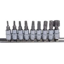 BLACK torx bitfej készlet 9 db CR-V szerszámacél 30300