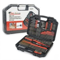 Pro-Tools fúró és bit készlet 246 részes 3225
