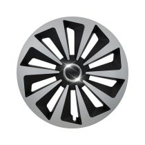 FOX RING 16 colos 1DB dísztárcsa – Ezüst/Fekete 32512