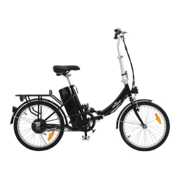 Elektromos összecsukható kerékpár – Fekete – 250 W 394200