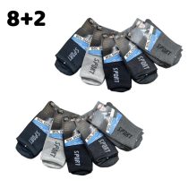8+2 Férfi sport zokni 39-42 400345-2