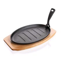   BANQUET Öntöttvas serpenyő fa alátéten GRADA, 27 x 17,5 cm
40LP001