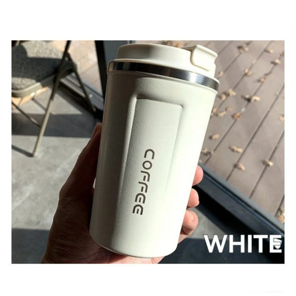 Prémium termoszbögre – fehér, stílusos és praktikus kivitel 41975457