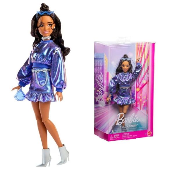 Mattel Barbie Deluxe Model: Kék ruhás baba 423090