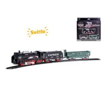 Retro vonat kocsikkal és pályával 462510