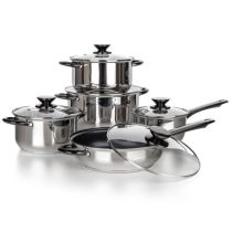 Rozsdamentes edénykészlet SWING Black 10 részes 48727029