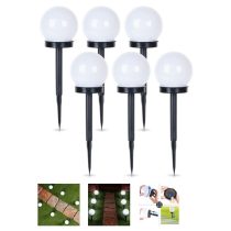 Napelemes LED kerti lámpa szett 6db 489292