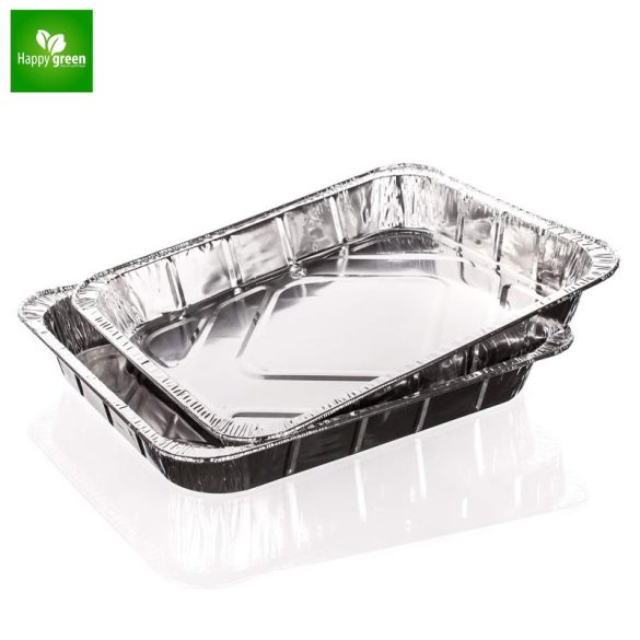 HAPPY GREEN Alumínium grill tálca 2,7 ​​liter, 32 x 26 x 4,5 cm 5012305