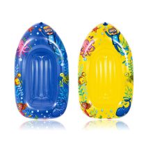   VETRO-PLUS Felfújható csónak gyerekeknek OCEAN WORLD 112x70cm 51JL37593