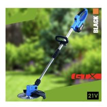   BLACK Akkumulátoros szegélynyíró 21V 4Ah – 2x 4000mAh akkumulátorral 53508