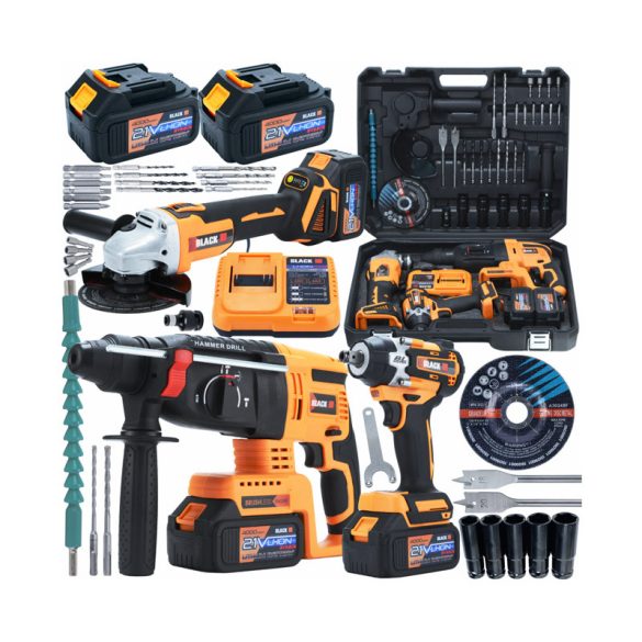 BLACK Akkus Szerszámkészlet – 3 az 1-ben + tartozékok 53748