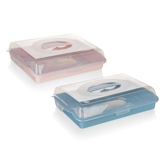 BANQUET CULINARIA műanyag tálca fedéllel 45 x 35 x 10,5 cm, vegyes színek 55079081