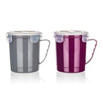   BANQUET Műanyag hermetikus bögre FAST CLICK 0,70L 5512076BC-Z