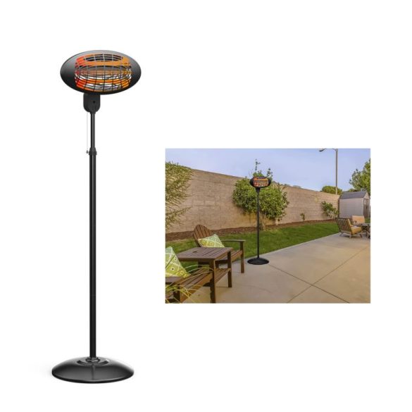 PURLINE HEATY EX2000 halogén padlófűtés – 2000 W, állítható magassággal 59036