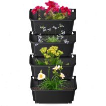 4 Darabos Függőleges Fali Virágtartó Szett 5QMK75VKXX