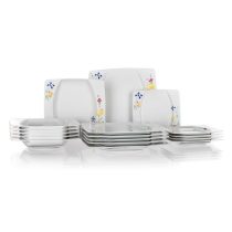   EYE Porcelán Tányérkészlet (18 részes) – Virágos 608306