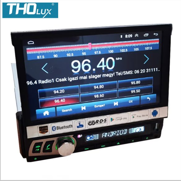 7" LCD 1Din 2Din Android  fejegység RDS-s Magyar Menüs 629698