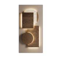   Modern Geometrikus LED Fali Dekoráció – Luxus és minimalizmus 62M355VKWQ