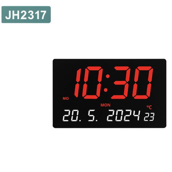 Nagy képernyős LED digitális óra – dátum idő hőmérséklet 6386428 