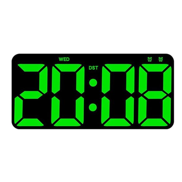 DH-2803 LED asztali/fali óra 33x16 cm több funkció 638908
