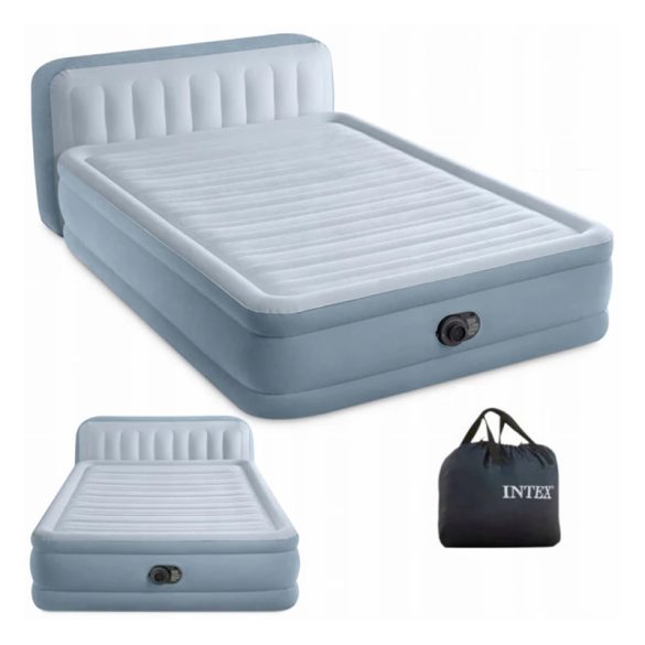 Intex Felfújható Kétszemélyes Matrac Beépített Pumpával – 152 × 236 cm 64450ND