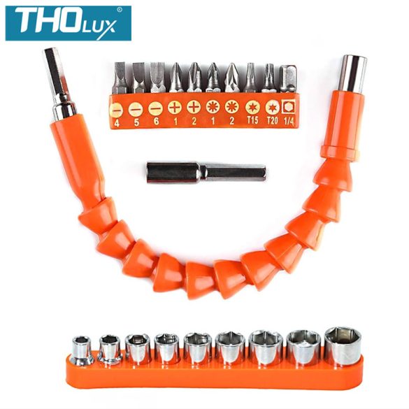 Flexibilis WT-20 Fúróhosszabbító Készlet – 21 db-os Fúrófej Készlet 658628