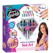   Shimmer 'n Sparkle Metál Szivárványos Köröm Készlet 671-0065540