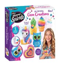  Shimmer 'n Sparkle 3D Crystal Gem kreatív készlet 671-0065588
