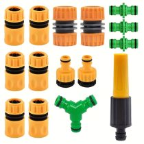   15 darabos Kerti Tömlő Gyorscsatlakozó Készlet Szórófejjel – 1/2" 6KM9W5V463
