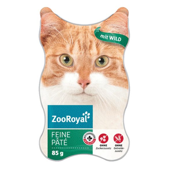 ZooRoyal Finom pástétom vadhússal, 85 g 7822175