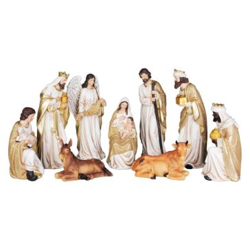 MagicHome 11 részes betlehem figura szett, 25 cm 8090604
