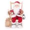 MagicHome karácsonyi ülő Mikulás dekoráció, 46 cm 8091021