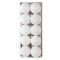 MagicHome karácsonyfadísz gömb szett, 10 db, 6 cm, fehér 8091078
