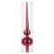 MagicHome piros karácsonyfa csúcsdísz, 25 cm 8091082