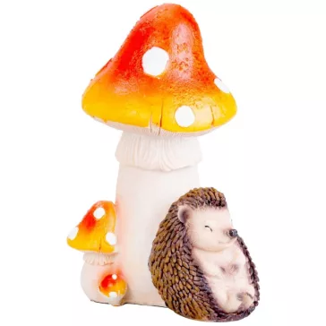   Sün gomba alatt dekoráció – polyresin – 13,3 × 11 × 19,2 cm 8091669