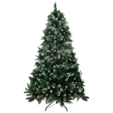 MagicHome havas műfenyő tobozokkal, 210 cm 8091682