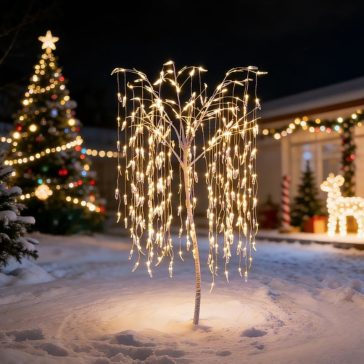   MagicHome fűzfa alakú LED dekoráció 384LED meleg fehér 180cm 8091950