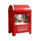 MagicHome Karácsonyi postaláda dekoráció, piros, 10,8 × 14,8 × 23 cm 8091965