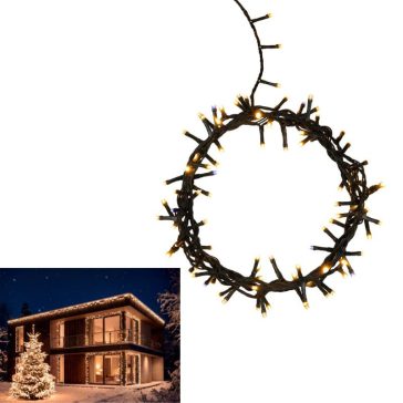   MagicHome karácsonyi LED fényfüzér, 1000 LED, meleg fehér 50m 8091986