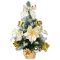MagicHome díszített karácsonyfa, arany, 30 cm 8092053