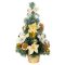 MagicHome díszített karácsonyfa, arany, 40 cm 8092054