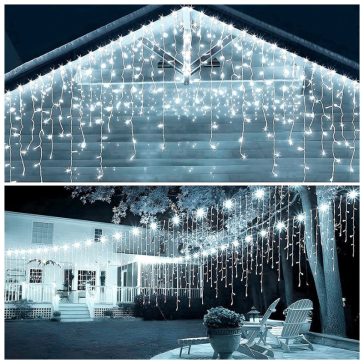 Kültéri LED fényfüggöny 500 LED, 11,5 m 839441