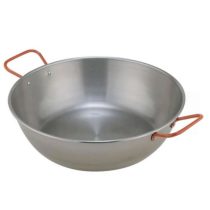 Polírozott acél mély serpenyő 37 cm 8412595103363