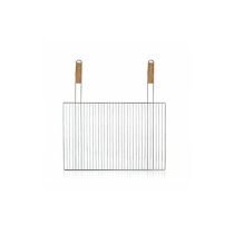  XXL BBQ Grill Rács Fa Fogantyúval - 68x40 cm (Dupla Nyelű) 8591022461723